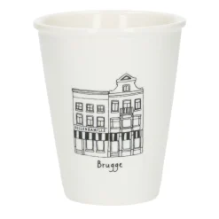 Bekers En Mokken*DILLE & KAMILLE Gevel mok, Brugge, porselein, 200 ml