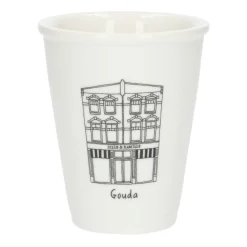 Bekers En Mokken*DILLE & KAMILLE Gevel mok, Gouda, porselein, 200 ml