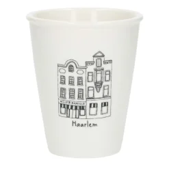Bekers En Mokken*DILLE & KAMILLE Gevel mok, Haarlem, porselein, 200 ml