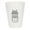 Bekers En Mokken*DILLE & KAMILLE Gevel mok, Leeuwarden, porselein, 200 ml