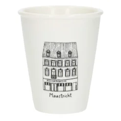 Bekers En Mokken*DILLE & KAMILLE Gevel mok, Maastricht, porselein, 200 ml