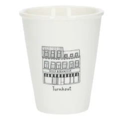 Bekers En Mokken*DILLE & KAMILLE Gevel mok, Turnhout, porselein, 200 ml