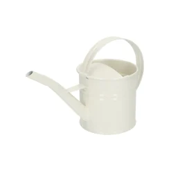 Gieters|Vazen*DILLE & KAMILLE Gieter, zink, offwhite, 0,9 l