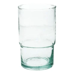 Glazen*DILLE & KAMILLE Glas, gerecycled glas, handgeblazen, 550 ml