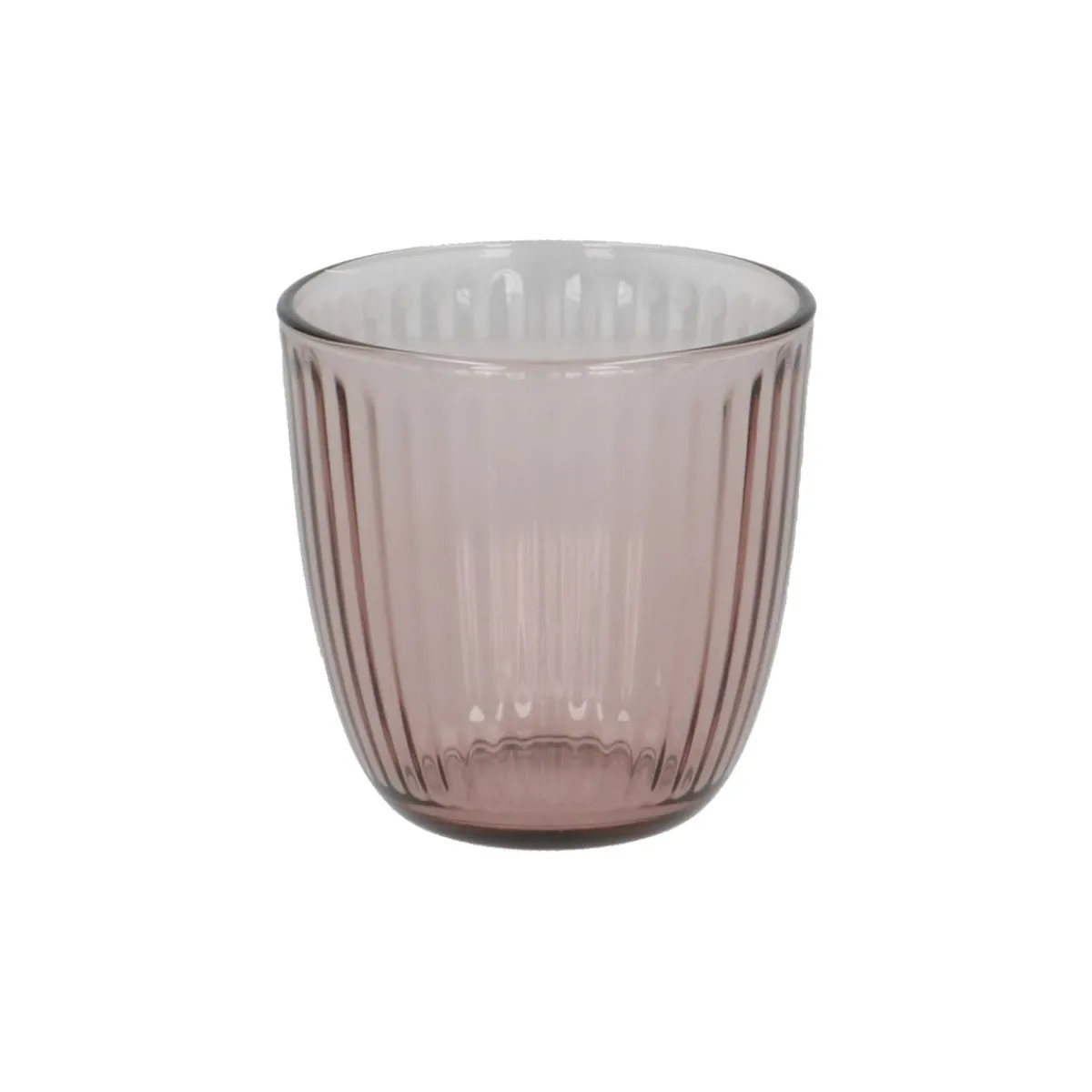 Glazen*DILLE & KAMILLE Glas 'Line, lila, 29 cl