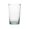 Glazen*DILLE & KAMILLE Glas, recht, gerecycled glas, handgeblazen, 280 ml