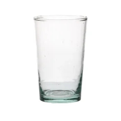 Glazen*DILLE & KAMILLE Glas, recht, gerecycled glas, handgeblazen, 280 ml