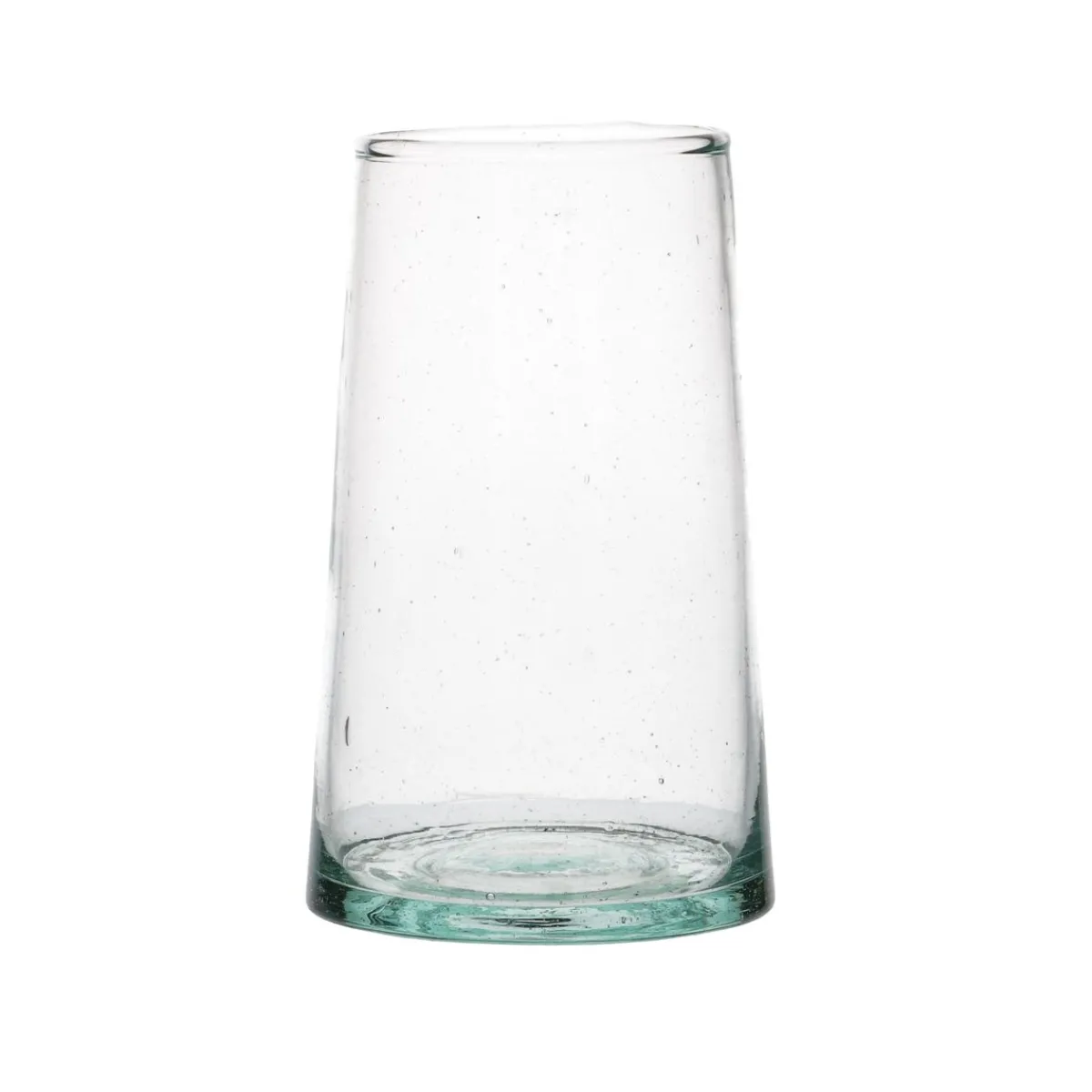 Glazen*DILLE & KAMILLE Glas, taps, gerecylced glas, handgeblazen, 280 ml