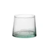 Glazen*DILLE & KAMILLE Glas, taps, gerecylced glas, handgeblazen, 180 ml