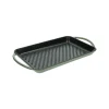 Pannen*DILLE & KAMILLE Grillpan, gietijzer, groen, 33 x 22 cm