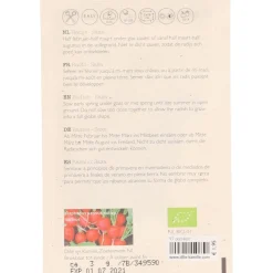 Zaaien*DILLE & KAMILLE Groentezaden, biologisch, radijs, 3 g