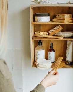 Haarverzorging|Badkameraccessoires*DILLE & KAMILLE Haarborstel, bamboe