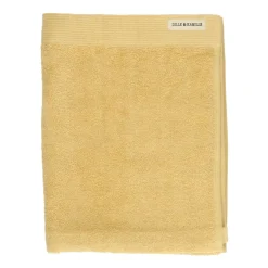 Handdoeken*DILLE & KAMILLE Handdoek, Recycled katoen, Korengeel, 50 x 100 cm
