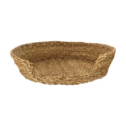 Rieten Manden*DILLE & KAMILLE Hondenmand, zeegras, 70 x 60 x 18 cm