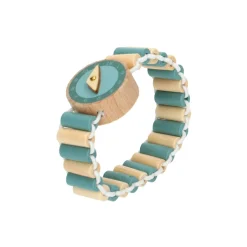 Speelgoed Voor 3 Jaar|Houten Speelgoed*DILLE & KAMILLE Horloge, hout, groen