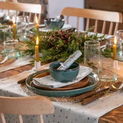 Tinten En Texturen|Herfst Decoratie*DILLE & KAMILLE Houten bord, acacia, Ø 35 cm