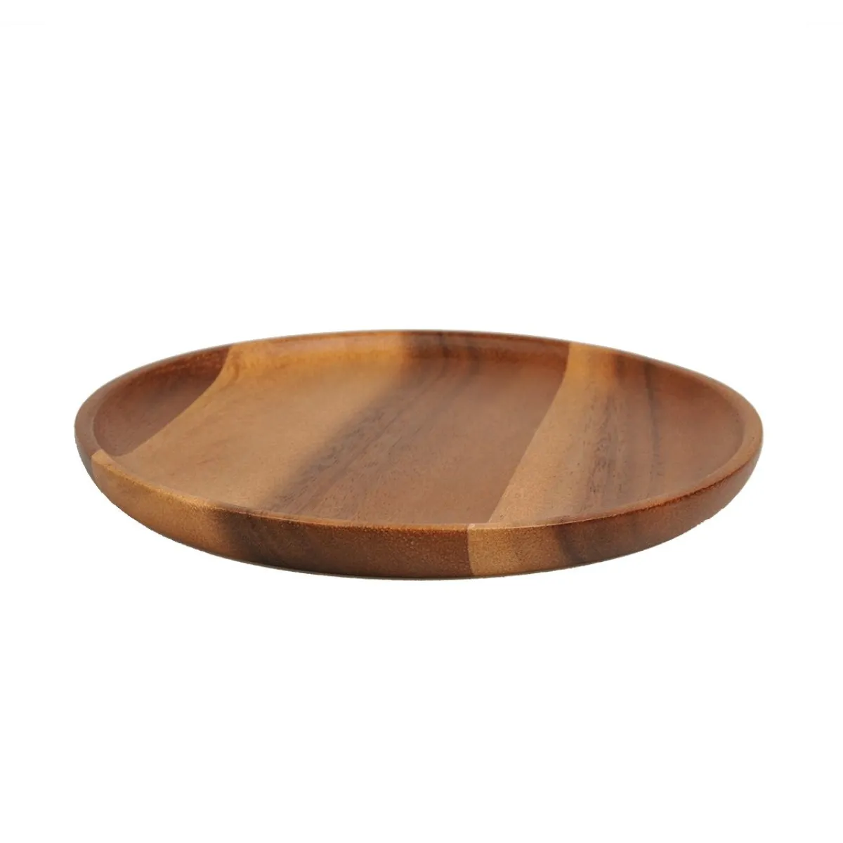 Tinten En Texturen|Herfst Decoratie*DILLE & KAMILLE Houten bord, acacia, Ø 25 cm