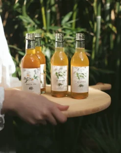 Limonades*DILLE & KAMILLE IJsthee, biologisch, munt, yuzu, rozemarijn, 250 ml