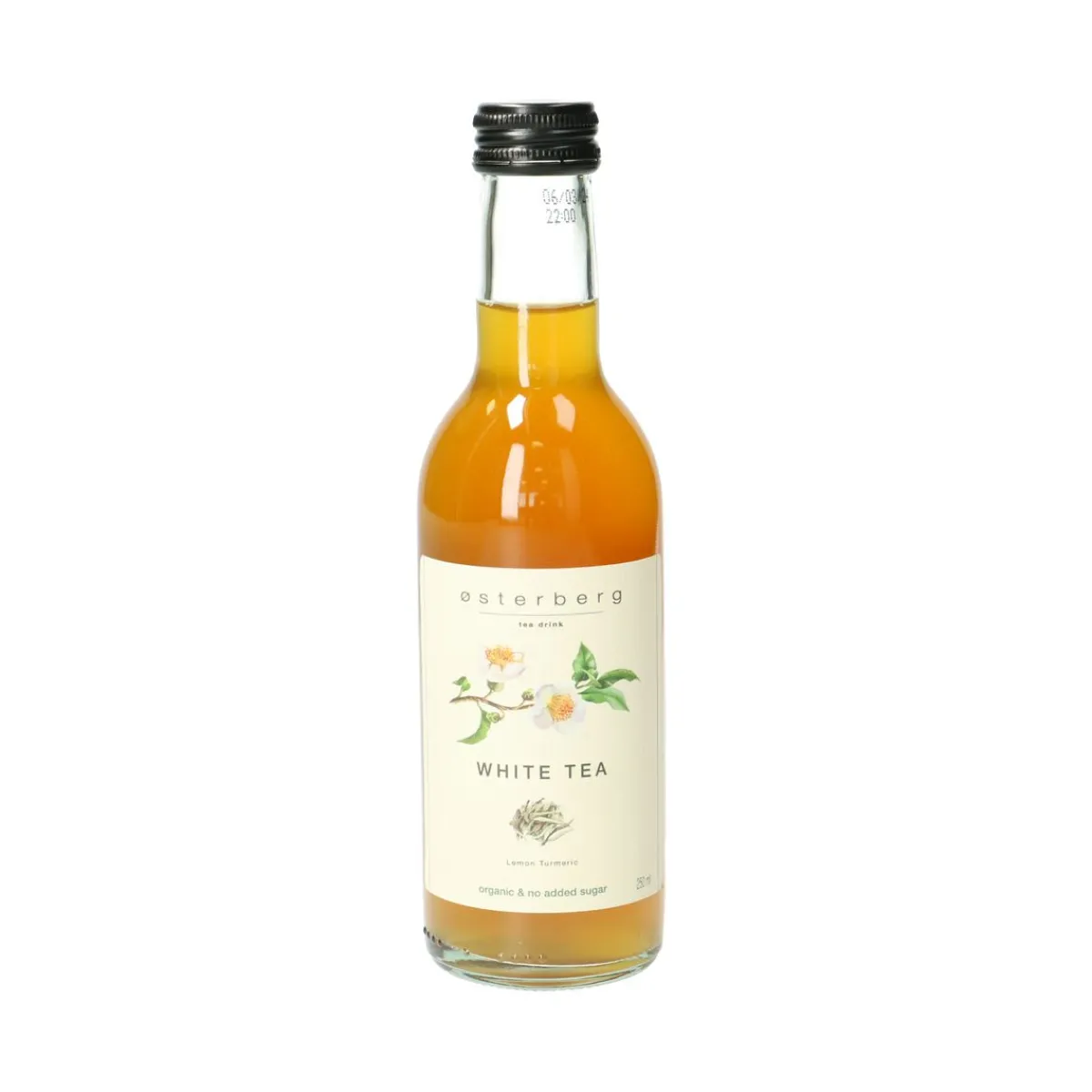 Limonades*DILLE & KAMILLE IJsthee, biologisch, witte thee, citroen, kurkuma, 250 ml