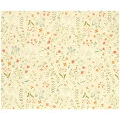 Cadeaupapier|Inpakpapier*DILLE & KAMILLE Inpakpapier, bloemenveld, 70 x 250 cm