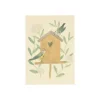 Kaarten|Kaarten*DILLE & KAMILLE Kaart, vogelhuisje
