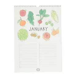 Kalenders & Planners*DILLE & KAMILLE Kalender, groente fruit