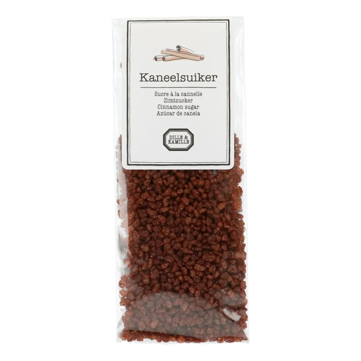 Pannen Vol Smaak*DILLE & KAMILLE Kaneelsuiker, zakje 150 gram