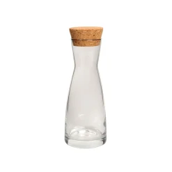 Glazen*DILLE & KAMILLE Karaf met kurk, glas, 0,25 L