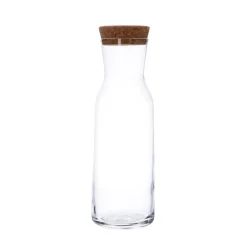Glazen*DILLE & KAMILLE Karaf met kurk, glas, 1 liter