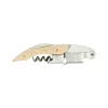 Glazen|Overige Keukenaccessoires*DILLE & KAMILLE Kelnermes, rubberhout, rvs