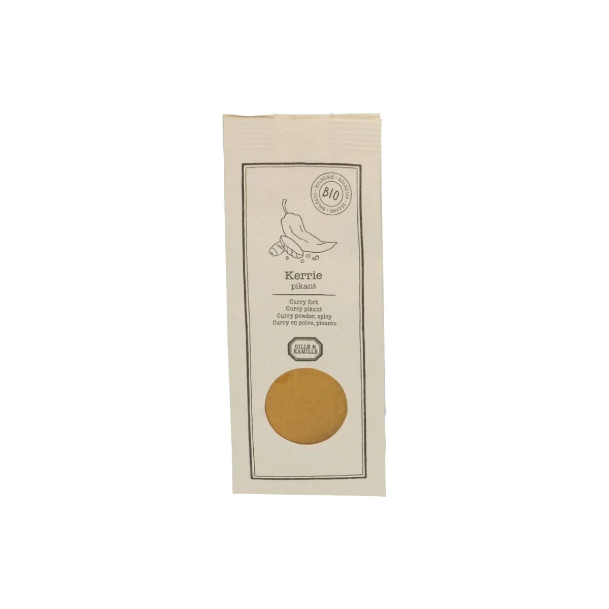 Specerijen|Kruiden*DILLE & KAMILLE Kerriepoeder, pikant, biologisch, 50 g