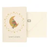 Kaarten*DILLE & KAMILLE Kerstkaart met envelop, kikker