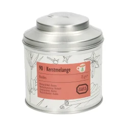Thee*DILLE & KAMILLE Kerstthee, rooibosmelange, blik 75 gram