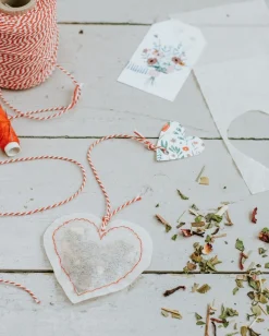 Cadeau Lint|Cadeauversiering*DILLE & KAMILLE Keukentouw, zwart/wit