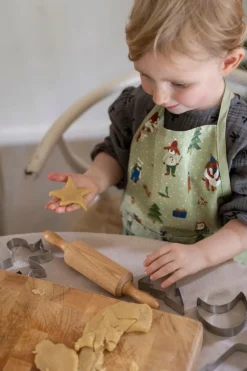 Keukenschorten*DILLE & KAMILLE Kinderschort, GOTS bio-katoen, winterbos