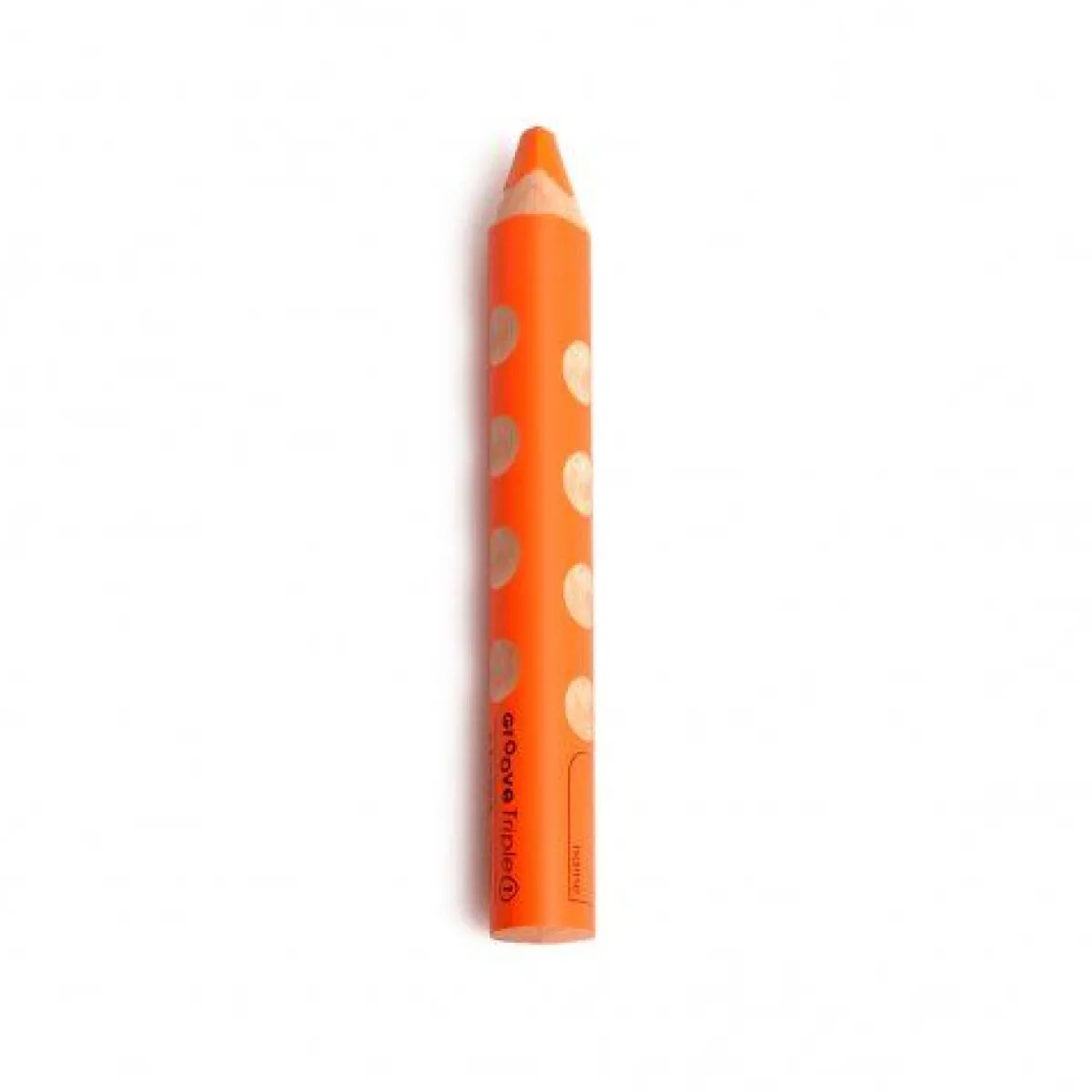 Schrijven & Tekenen|Knutselspullen*DILLE & KAMILLE Kleurpotlood 3 in 1, ergonomische grip, oranje