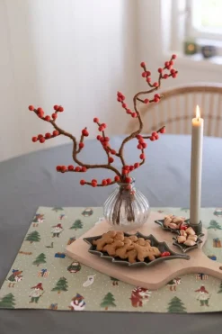 Koekjes*DILLE & KAMILLE Koekblik, luchtdicht, gevuld met koekemannetjes, speculaas, biologisch, Ø 17 x 7 cm