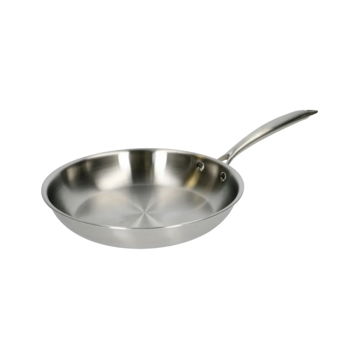 Pannen*DILLE & KAMILLE Koekenpan, 3-laags, rvs, PFAS-vrij, Ø 24 cm