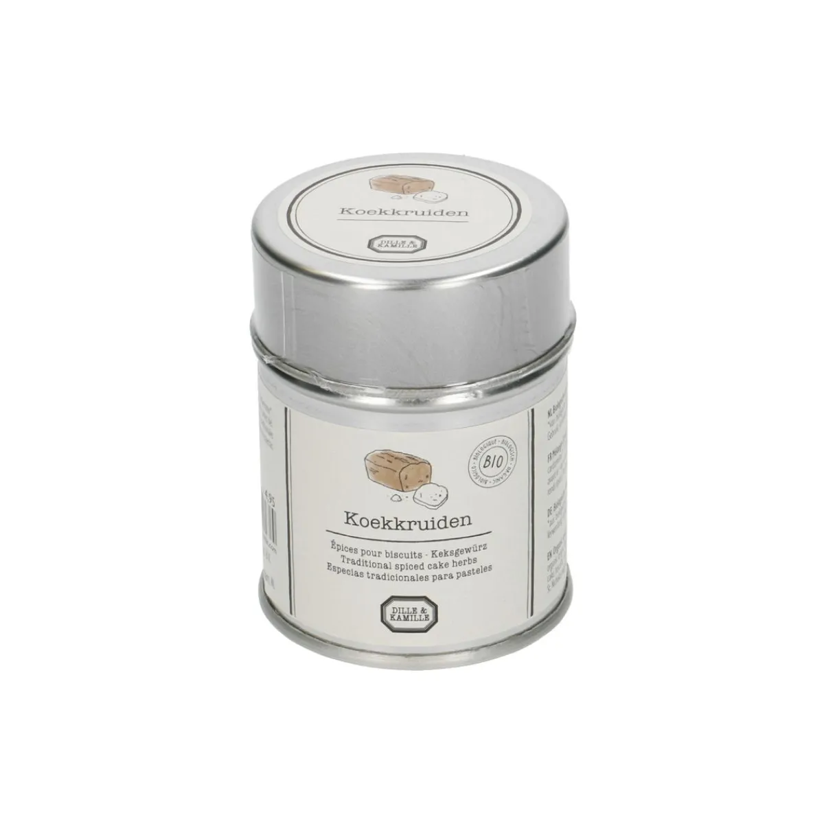 Koekjes|Kruiden & Specerijen Mix*DILLE & KAMILLE Koekkruiden, biologisch, blikje, 35 g