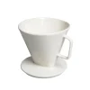 Koffiefilters*DILLE & KAMILLE Koffiefilterhouder, porselein