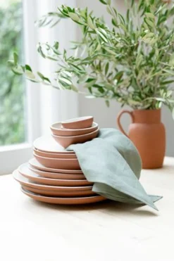 Schalen|Serviessets*DILLE & KAMILLE Kom kiezel, terracotta, ø 20 cm