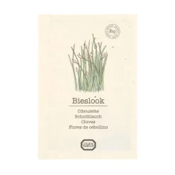 Zaaien*DILLE & KAMILLE Kruidenzaden, biologisch, bieslook, 0.25 g, 0.25 g