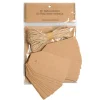 Cadeaulabels|Cadeauversiering*DILLE & KAMILLE Labeltjes, kraft, groot, 20 stuks