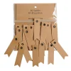 Cadeaulabels|Cadeauversiering*DILLE & KAMILLE Labeltjes, kraft, klein, 20 stuks