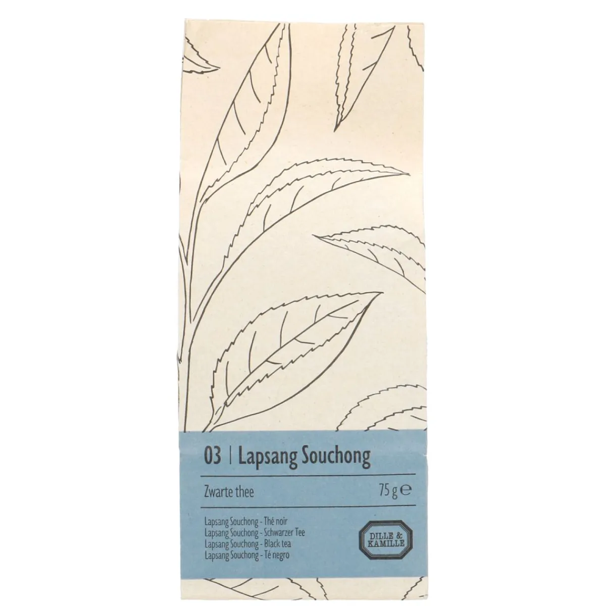 Thee*DILLE & KAMILLE Lapsang Souchon, Zwarte thee, 75 g