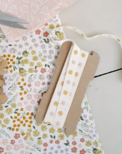 Cadeau Lint|Cadeauversiering*DILLE & KAMILLE Lint, bloemen