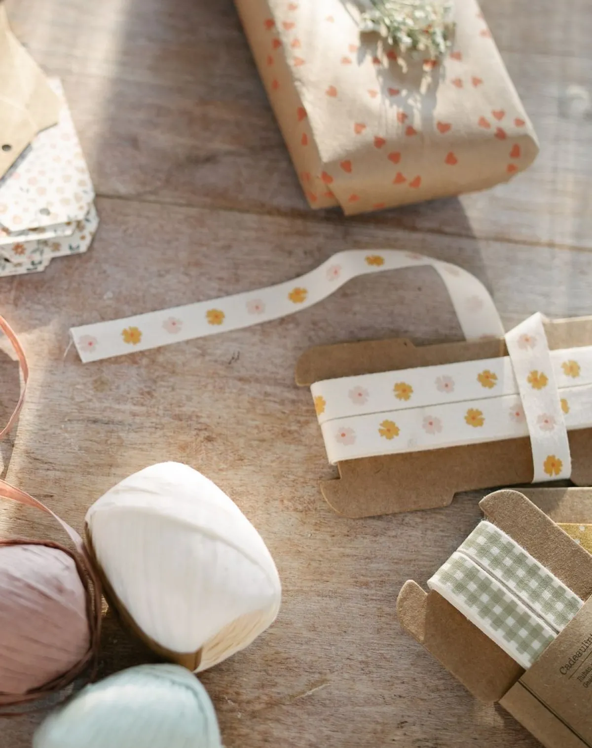 Cadeau Lint|Cadeauversiering*DILLE & KAMILLE Lint, geruit