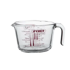 Maatbekers & Maatlepels|Pannen Vol Smaak*DILLE & KAMILLE Maatbeker Pyrex, glas, 1 liter
