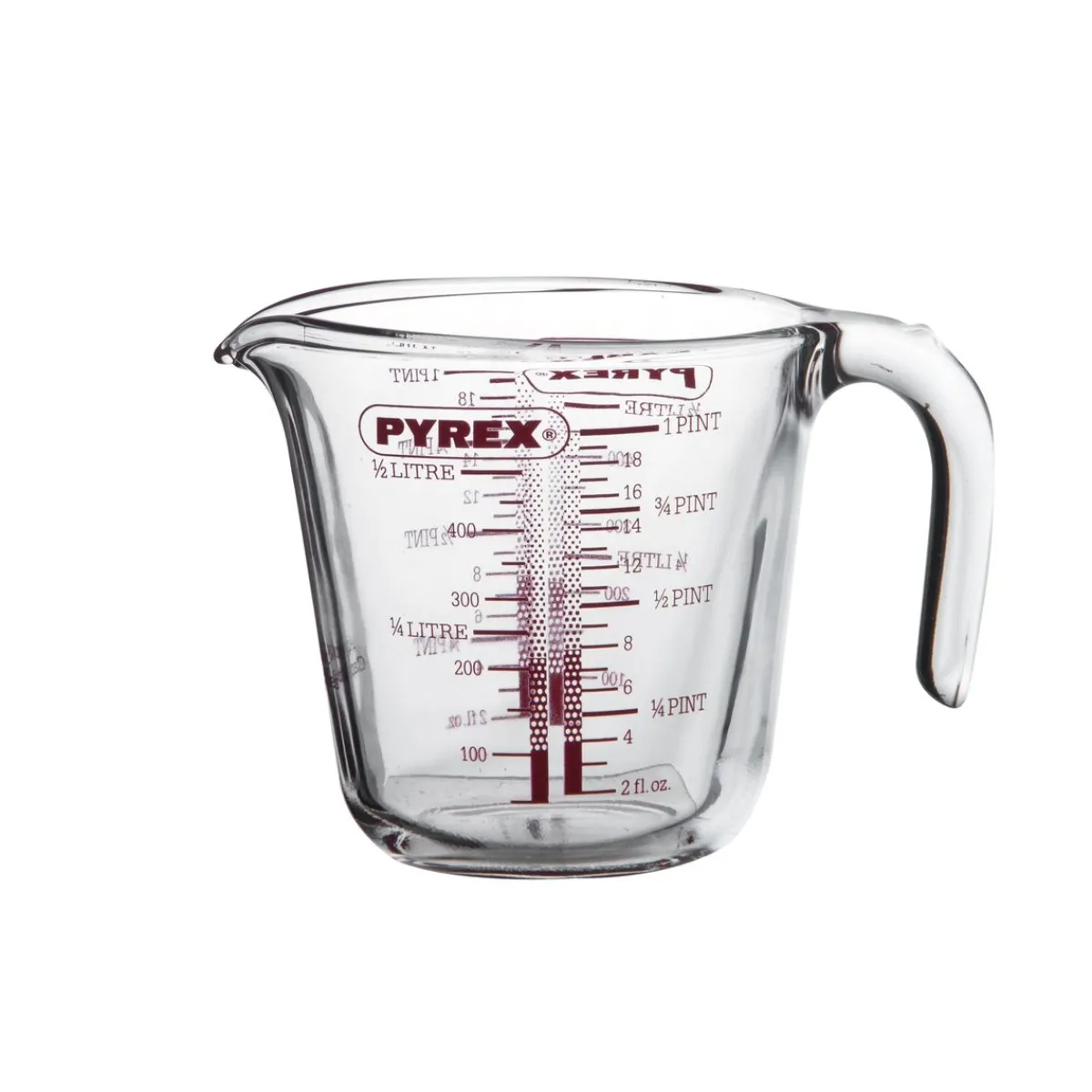 Maatbekers & Maatlepels|Bakartikelen*DILLE & KAMILLE Maatbeker Pyrex, glas, 0,5 liter