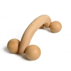 Massage Artikelen|Badkameraccessoires*DILLE & KAMILLE Massageroller, klein, beukenhout